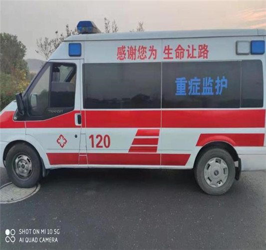 临海救护车出租服务案例3